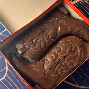 Cat & Jack Brown Kids Boots